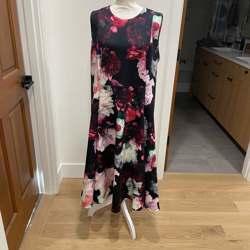 Calvin Klein Multi Floral Dress